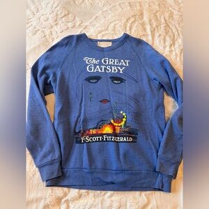 The Great Gatsby Book Cover pullover crewneck sweatshirt